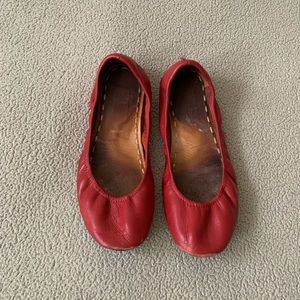 Tieks Ballerina Flats Womens Size 8 Red